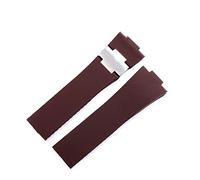 QSYJCCXD Bracelet Watch Bracelet Silicone Watch Band pour Ulysse-Nardin Marine imperméable Rubber Watchstrap Sports 25 * 12mm Man Watchs Sport