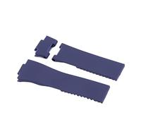 QSYJCCXD Bracelet Watch Bracelet Silicone Watch Band pour Ulysse-Nardin Marine imperméable Rubber Watchstrap Sports 25 * 12mm Man Watchs Sport