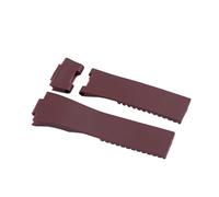 QSYJCCXD Bracelet Watch Bracelet Silicone Watch Band pour Ulysse-Nardin Marine imperméable Rubber Watchstrap Sports 25 * 12mm Man Watchs Sport