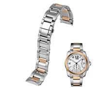 QSYJCCXD Bracelets de montre en métal de 23 mm Men Bandons de surveillance en acier en acier inoxydable