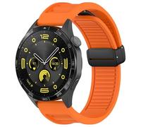QSYJCCXD Brans de 22 mm pour GT3 SE/Watch 4pro Silicone Magnetic Backle Band pour Watch GT2 3 4 GT3 Pro 46 mm Bracelet