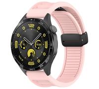 QSYJCCXD Brans de 22 mm pour GT3 SE/Watch 4pro Silicone Magnetic Backle Band pour Watch GT2 3 4 GT3 Pro 46 mm Bracelet