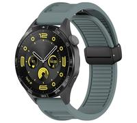 QSYJCCXD Brans de 22 mm pour GT3 SE/Watch 4pro Silicone Magnetic Backle Band pour Watch GT2 3 4 GT3 Pro 46 mm Bracelet