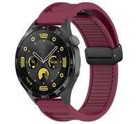 QSYJCCXD Brans de 22 mm pour GT3 SE/Watch 4pro Silicone Magnetic Backle Band pour Watch GT2 3 4 GT3 Pro 46 mm Bracelet