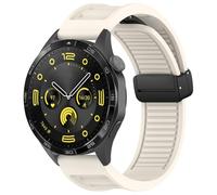 QSYJCCXD Brans de 22 mm pour GT3 SE/Watch 4pro Silicone Magnetic Backle Band pour Watch GT2 3 4 GT3 Pro 46 mm Bracelet