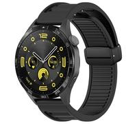 QSYJCCXD Brans de 22 mm pour GT3 SE/Watch 4pro Silicone Magnetic Backle Band pour Watch GT2 3 4 GT3 Pro 46 mm Bracelet