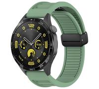 QSYJCCXD Brans de 22 mm pour GT3 SE/Watch 4pro Silicone Magnetic Backle Band pour Watch GT2 3 4 GT3 Pro 46 mm Bracelet