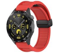 QSYJCCXD Brans de 22 mm pour GT3 SE/Watch 4pro Silicone Magnetic Backle Band pour Watch GT2 3 4 GT3 Pro 46 mm Bracelet
