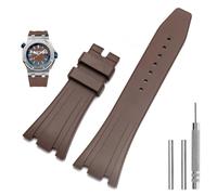 QSYJCCXD Brans de montre en silicone 26 mm 27 mm de montre pour AP 15400 15202 15500 15703 26470o Royal Oak Offshore Men's Sports Rubber Bracelet