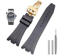 QSYJCCXD Brans de montre en silicone 26 mm 27 mm de montre pour AP 15400 15202 15500 15703 26470o Royal Oak Offshore Men's Sports Rubber Bracelet