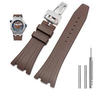 QSYJCCXD Brans de montre en silicone 26 mm 27 mm de montre pour AP 15400 15202 15500 15703 26470o Royal Oak Offshore Men's Sports Rubber Bracelet