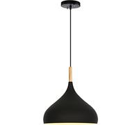 QSYJCCXD Chandelier de décoration de Table de Style Nordique avec lalmpshade en Aluminium, Pendentif Macaroon des lumières en Bois, kit de lumière Suspendue à Hauteur réglable pour (e)