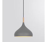QSYJCCXD Chandelier de décoration de Table de Style Nordique avec lalmpshade en Aluminium, Pendentif Macaron des lumières en Bois, kit d'éclairage Suspendu à Hauteur réglable pour (b)