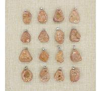 QSYJCCXD Collier de bouton de cristal blanc zircon, boucles d'oreilles, couleur or