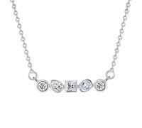 QSYJCCXD Collier Femme avec Pendentif Pierre de Taille Irrégulière Noël Saint Valentin Femme Fille Bague, Cubique