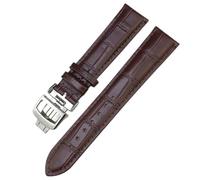 QSYJCCXD Couir authentique 19 mm 20 mm 21 mm 22 mm Band de montre pour Jaeger LeCoultre Master Moon Phase Black Blue Brown Green Cowhide Watch Strap