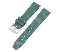 QSYJCCXD Curbe sans Espace Strap DE RÉSBILLE pour Omega Speedmaster Watch Band de Remplacement Men Femmes 20 mm Boucle de Boucle en Argent Boucle Or Boucle Rose Boucle Noire