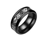QSYJCCXD Dragon Ring For Women Wedding Promed Engagement Anneaux Fashion Vintage Boho Boho Birdons d'anniversaire Salons d'empilement