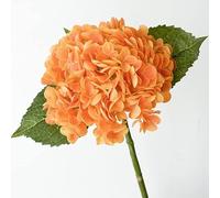 QSYJCCXD Ensemble de 5 3D Hortensia Flowers Flowers Real Touch Artificial Hortensia Fake Flowers Gift for Home Party Decoration Arrangement de Mariage