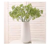 QSYJCCXD Fleurs de gypsophile artificielles avec Vase en Plastique Doux Fleur de Fleur de DIY Arrangement de Fleurs pour la Cuisine de Cuisine de Cuisine de Cuisine décor
