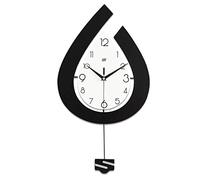 QSYJCCXD Horloge Murale de Pendule de Chute d'eau, Simple Horloge Murale Swing silencieuse Non silencieuse, Mur Suspendu à la Maison pour la Maison