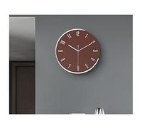 QSYJCCXD Horloge Murale ménage Horloge Murale Moderne métal numérique lumière Luxe Style Mur Mur Home Mode créatif Horloge muette Salon décoration Mural Quartz Horloge Murale Moderne