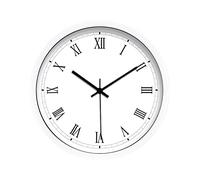 QSYJCCXD Horloge Murale ménage Simple Européen Roman Numémator Horloge Maison numérique Chambre Salon Moute Quartz Corloge Murale décoration Clock Mur Moderne, 14 Pouces