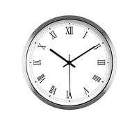 QSYJCCXD Horloge Murale ménage Simple Européen Roman Numémator Horloge Maison numérique Chambre Salon Moute Quartz Corloge Murale décoration Clock Mur Moderne, 14 Pouces