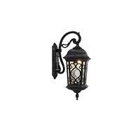 QSYJCCXD Lampe Murale IP54 LANTERS Murs EXTÉRIEURS Retro Jardine ARRÉPRÉPER Le PORCE Murs ALCHETURE ANCONCE Anti-Rust Aluminium Métal extérieur Lampe Murale Villas Court-Yard 29,5 * 54cm E27 -Bronz