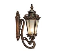 QSYJCCXD Lampe Murale IP55 Porte Colonne Murme Traditionnel étanche vignolate Pavillon Mur Mur Palais Palais de Mur Antique Lampe extérieure extérieure Extérieur Mur
