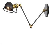 QSYJCCXD Lampe Murale Swing Bran Éclairage Mural réglable Les Lampes murales industrielles Vintage loft Appliques murales en métal Noir Antique (Couleur: 30 + 30 cm, Taille: Renne de Noël-style5)