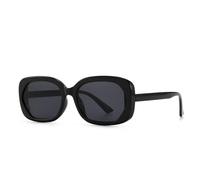 QSYJCCXD Lunettes de soleil rétro carrées ovales étroites pour femmes mode gelée couleur lunettes hommes bleu jaune lunettes de soleil nuances UV400, c1, Taille unique