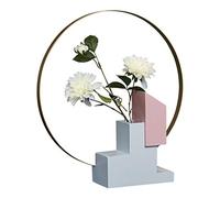 QSYJCCXD Modern Minimaliste Artificiel Flower Set Home Salon Simulation Couleur de Fleur Assorminement Ensemble de modèles Décoration de Chambre pour la Maison Table Bureau Décor