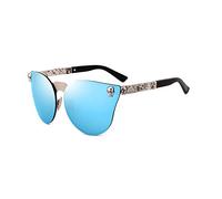 QSYJCCXD Nouveau 2025 Lunettes de Soleil Femmes Souttepunk Sunglasses Retro Men Punk Shades UV400