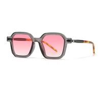 QSYJCCXD Nouveau 2025 Lunettes de Soleil Multicolores Femmes Punk Sun Gernes Men Eyeglass UV400