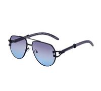 QSYJCCXD Nouveau 2025 Lunettes de Soleil Punk Vintage Hommes Verres de Soleil ovales rétro pour Les Nuances mâles UV400