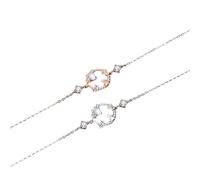 QSYJCCXD Nouveau 2025 Unisexe 5 Bracelet Zodiac Femmes ACCESSOIRES DE ROSE GOLE