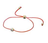 QSYJCCXD NOUVEAU 2026 JECICCON JECICCON GOING 925 Sterling Silve Moisanite Bracelet pour femmes 0,3 Carat ROPE ROUGE ROPE ZODIAC