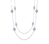 QSYJCCXD Nouveau 2026 Unisexe 925 Collier en argent sterling Femmes Colliers de pendentif rond