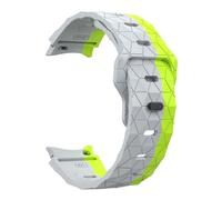 QSYJCCXD Pas de bandes en silicone pour Galaxy Watch 7 6 4 5 44mm 40mm / Fe / 5 Pro 20 mm Bracelet de football Watch6 Classic 43 mm 47 mm STRAP