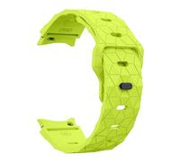 QSYJCCXD Pas de bandes en silicone pour Galaxy Watch 7 6 4 5 44mm 40mm / Fe / 5 Pro 20 mm Bracelet de football Watch6 Classic 43 mm 47 mm STRAP