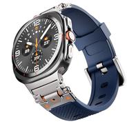 QSYJCCXD Pour Galaxy Watch 7 Ultra Fluorubber Watchbands pour Galaxy Watch Ultra Strap 47 mm Accessoires Sport Bracelet