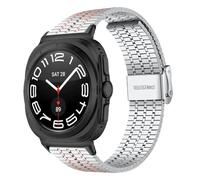 QSYJCCXD Pour Galaxy Watch Ultra Band 47 mm Business en acier inoxydable STRAP GALAXY Watch Ultra 47 mm Bracelet Men Strap femme