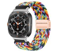 QSYJCCXD Pour Galaxy Watch Ultra Strap 47 mm Accessoires Bracelet Sport tressé en nylon Correa Galaxy Watch 7 Ultra Band