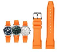 QSYJCCXD Pour IWC Fluoro Rubber Watch Strap Release rapide pilote AMG Petronas F1 Équipe Bracelet sportif imperméable Bracelet Watch 20mm 21 mm 22 mm