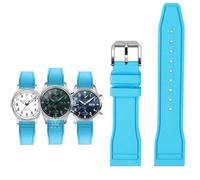 QSYJCCXD Pour IWC Fluoro Rubber Watch Strap Release rapide pilote AMG Petronas F1 Équipe Bracelet sportif imperméable Bracelet Watch 20mm 21 mm 22 mm