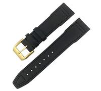 QSYJCCXD Pour IWC IW3777 IW3270 Mark 18 Big Pilot's Watch Strap Soft Cowhide Bracelets 20mm 21mm 22 mm en cuir Watch Band