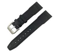 QSYJCCXD Pour IWC IW3777 IW3270 Mark 18 Big Pilot's Watch Strap Soft Cowhide Bracelets 20mm 21mm 22 mm en cuir Watch Band