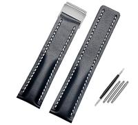 QSYJCCXD Pour le groupe de montre 22 mm 24 mm STRAPE DE CUIR ALIGNE