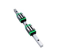 QSYJCCXD Rail Coulissant Bloc de Curseur de roulement linéaire HGR55 Square Guide linéaire Rail 600 mm-1000 mm et 2pcs HGH55ca Slider Block Set (900 mm)